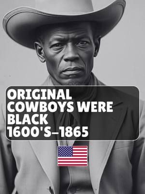Hollywood lied—the first cowboys were Black. Enslaved cattle hands birthed the trade, yet by 1939, John Wayne's *Stagecoach* erased them, cementing the whitewashed Wild West myth. Today, 1 in 4 rodeo riders are Black descendants reclaiming their stolen legacy. #didyouknow #blackhistory #blackhistoryx #blacktiktok #blackexcellence #blackcowboys #historytok #africantiktok 