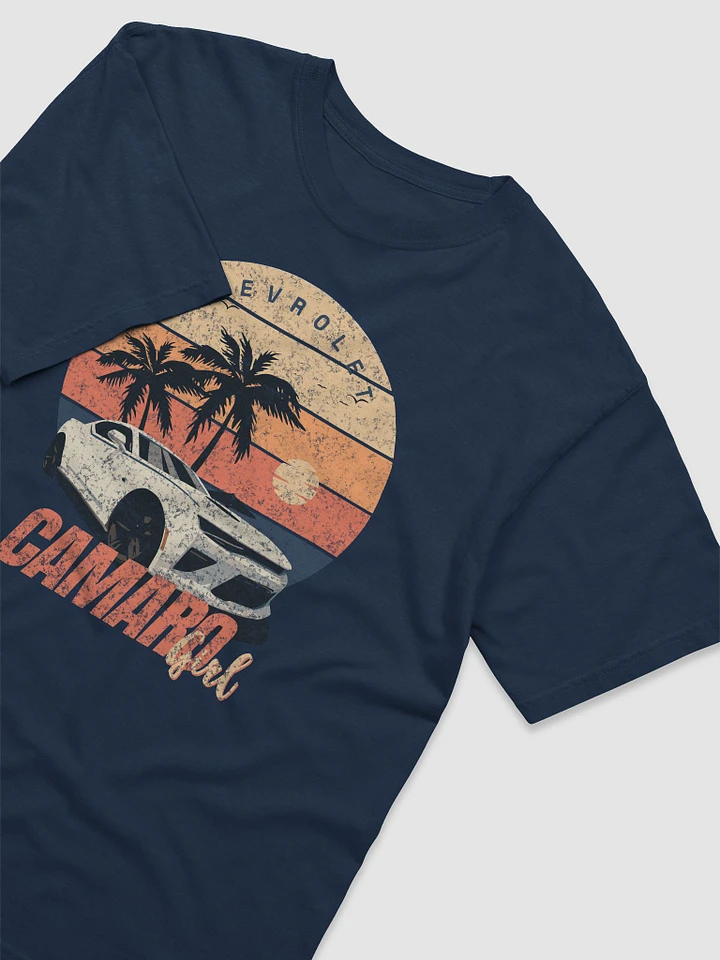 Sunset Car Girl Graphic Tee product image (1)