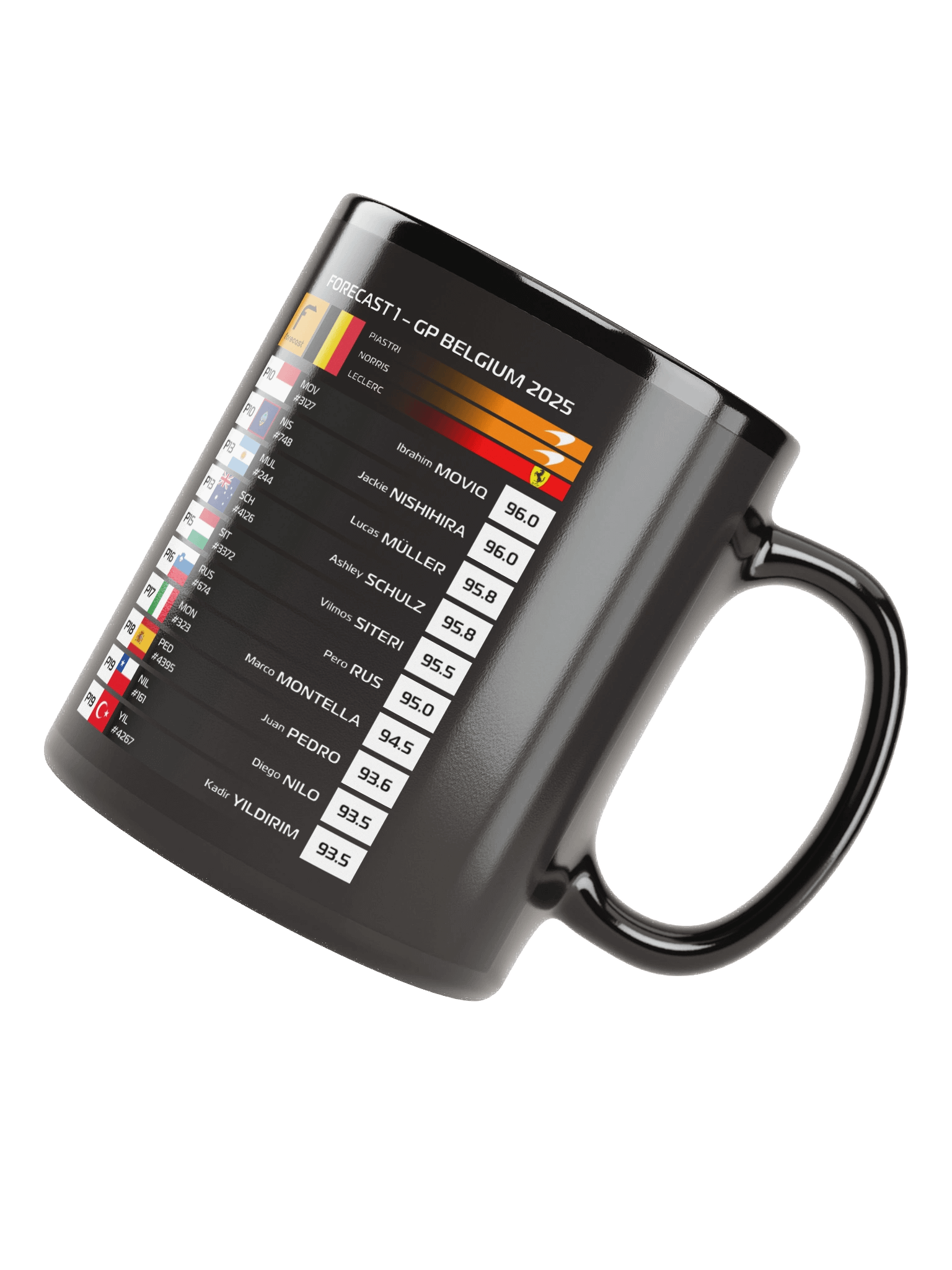 Belgium GP 2025 Mug product image (4)