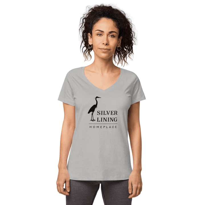 Heron Logo V-Neck Tee product image (1)