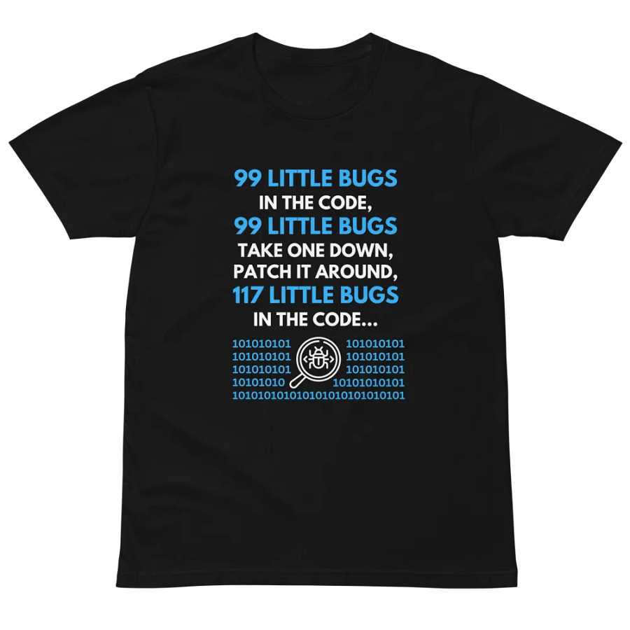 99 Little Bugs In The Code Programmer Unisex Premium T-Shirt product image (2)