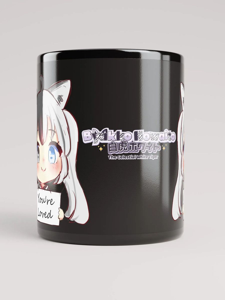All Black Mug - Byakko You Are Loved Edition product image (10)