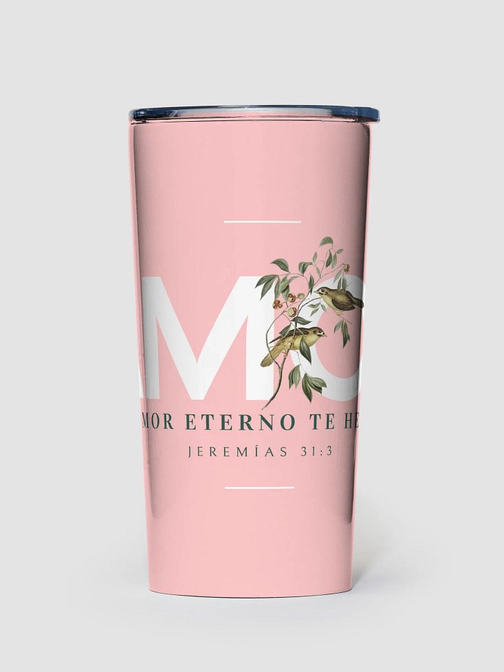 Amor Eterno Stainless Steel Tumbler product image (1)