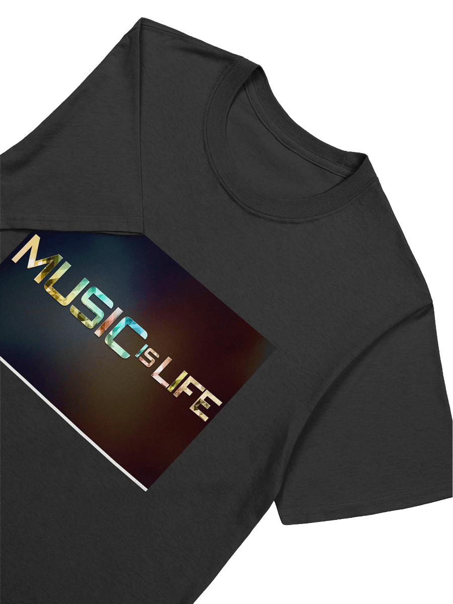"Music Is Life" Unisex T-shirt product image (3)
