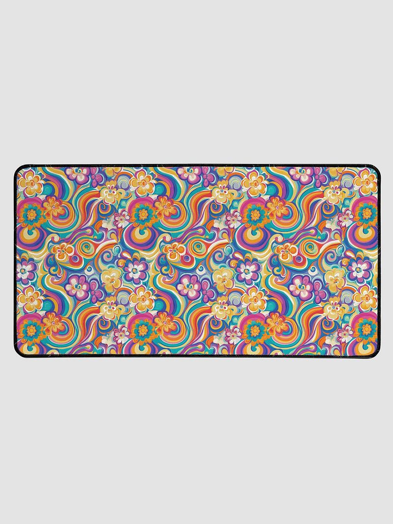 Psychedelic Swirl Design- Retro 1970s Hippie Vibes - Colorful and Trippy -