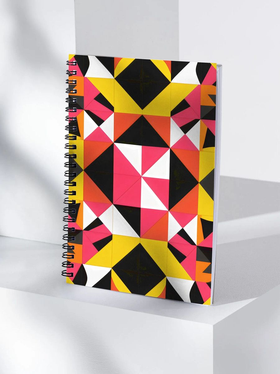 Kaleidoscopic Dreams Spiral Notebook product image (4)