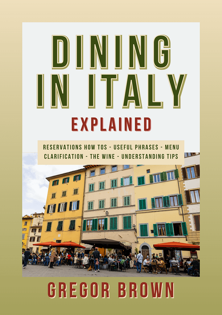 Dining in Italy - An Explainer Guide product image (1)