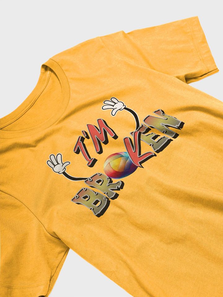 Im Ok Im Broken Volleyball Rainbow Brokenness T-Shirt product image (14)