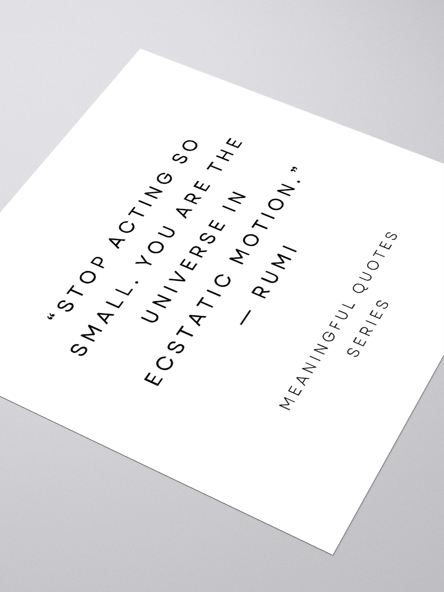Cosmic Quotes Kiss Cut Stickers product image (5)