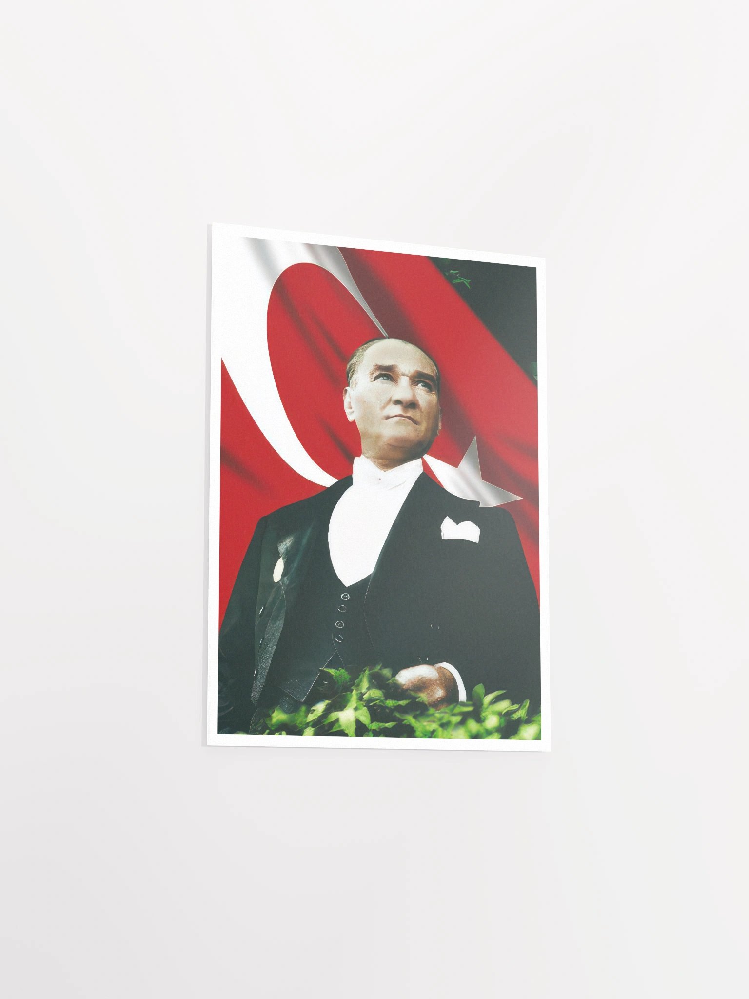 Mustafa Kemal Atatürk poster with Border — Turkey poster product image (9)