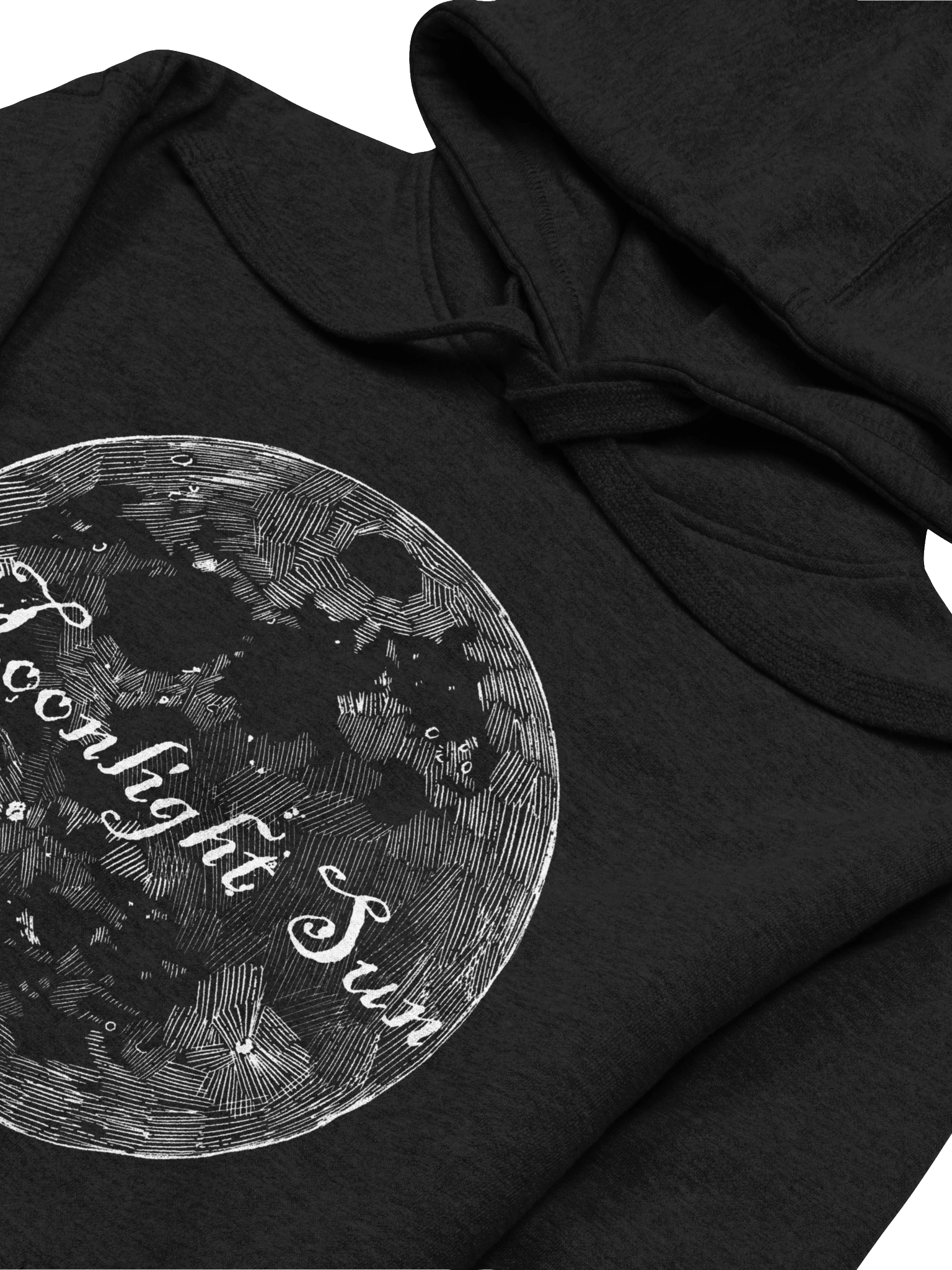 Moonlight Sun Black Hoodie product image (3)