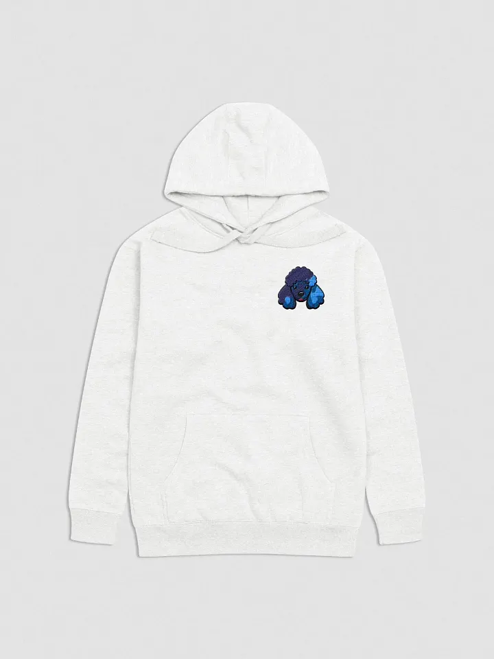Charming Blue Poodle Unisex Hoodie product image (1)