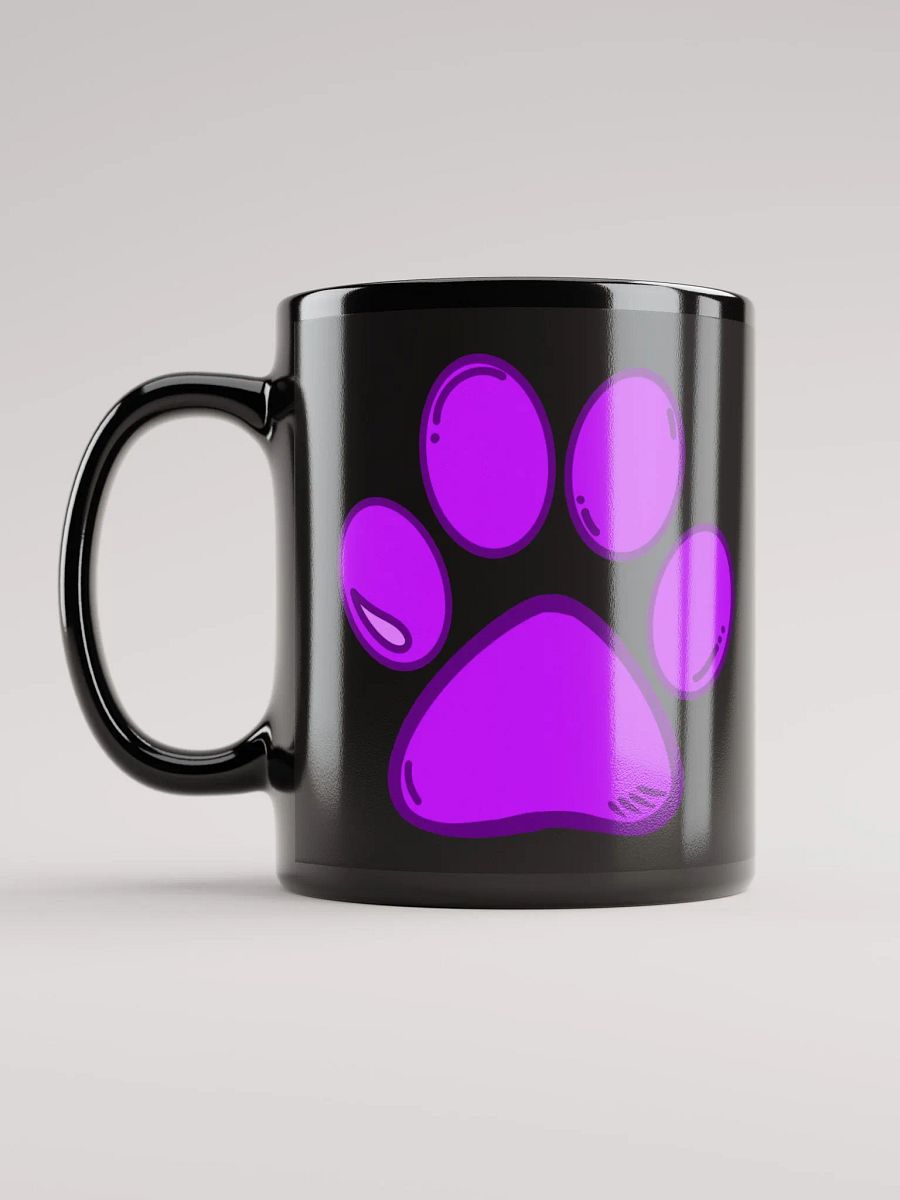 (Black) Light Purple Paw Mug product image (11)
