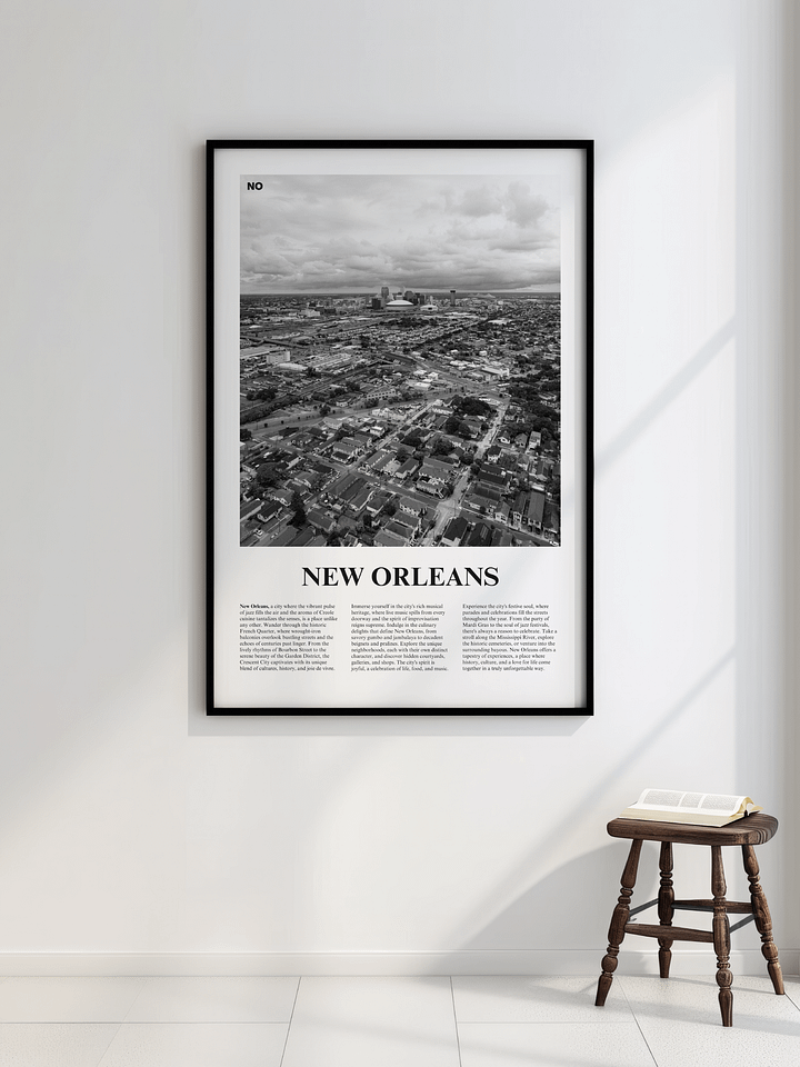 New Orleans 01 Newspaper Poster product image (2)