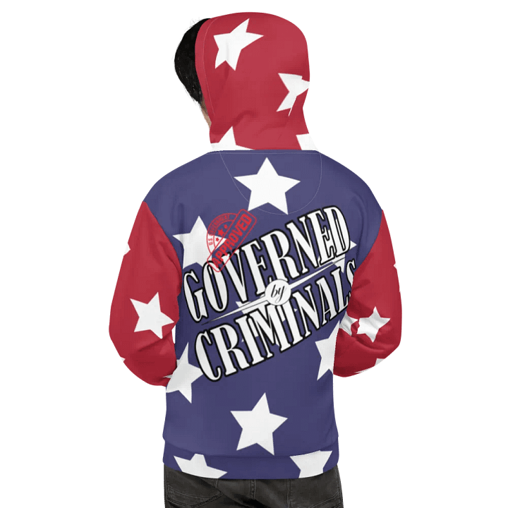 Governed By Criminals - USA - Recycled Unisex Hoodie product image (1)