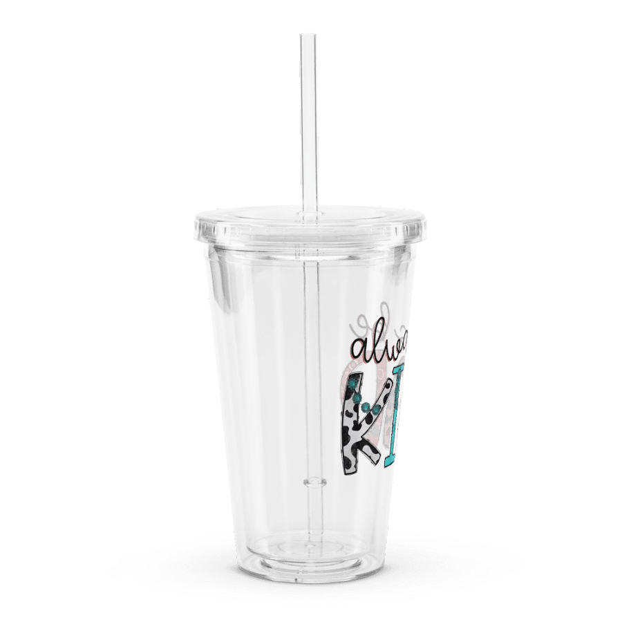 Always Be Kind - Double Wall Clear Plastic Tumbler product image (3)