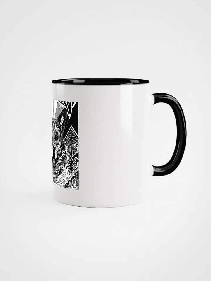 Mystic Wolf Ceramic Mug product image (3)