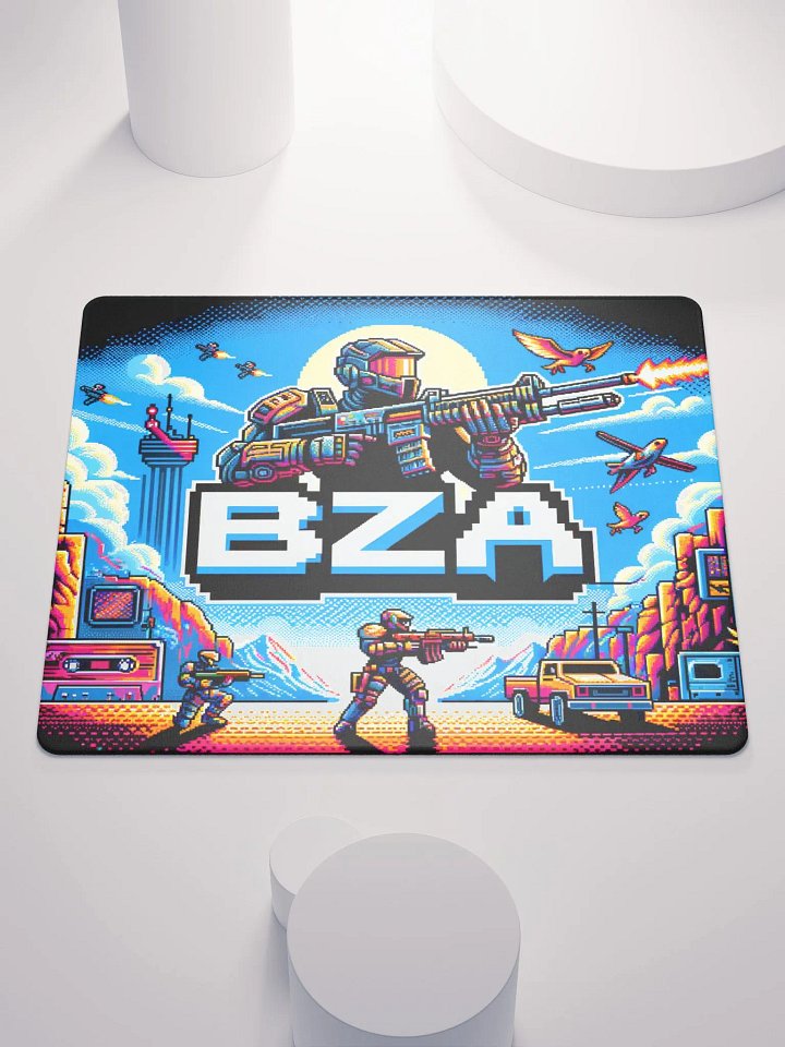 bZa Logo Gaming Mouse Mat product image (2)