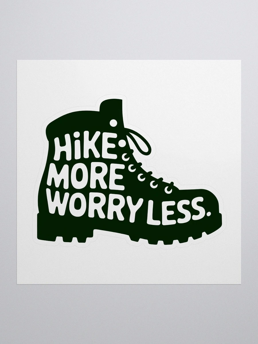 Hike More, Worry Less Sticker product image (3)