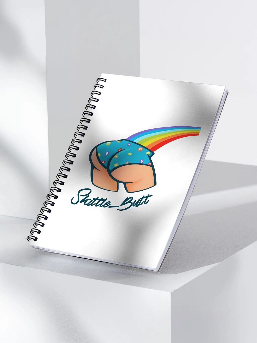 Rainbow Skittle Butt Notebook product image (3)