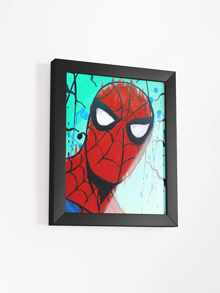 Arachnid Man Guy Abstract (Framed Print) product image (2)