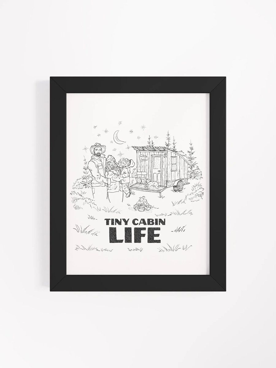 Tiny Cabin Life Poster product image (23)