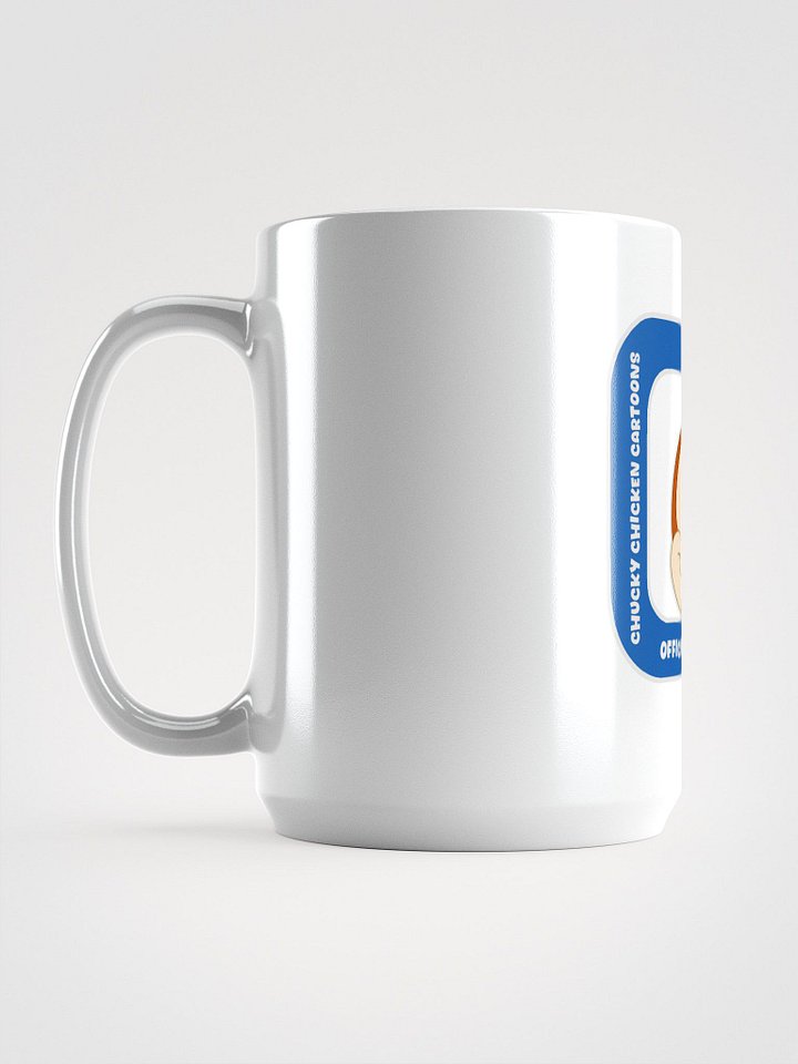 Chucky Chicken Official Chucketeer White Glossy Mug product image (2)