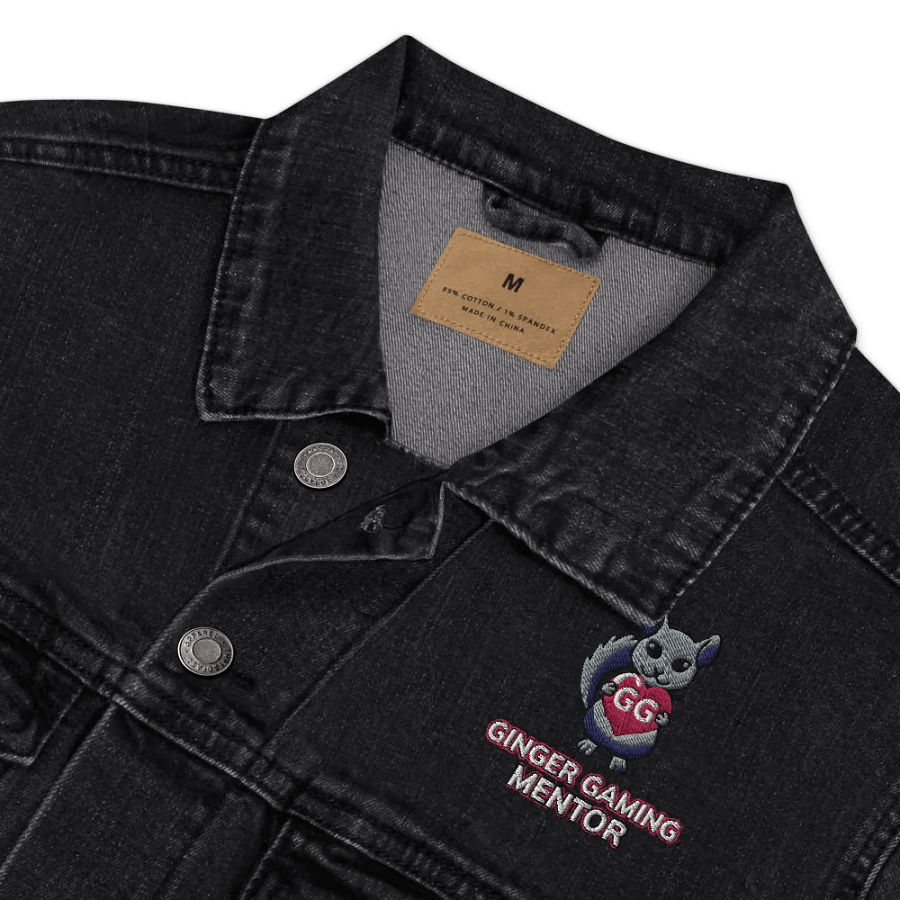 Ginger Gaming Mentor Denim Jacket With GG Chinchilla product image (9)