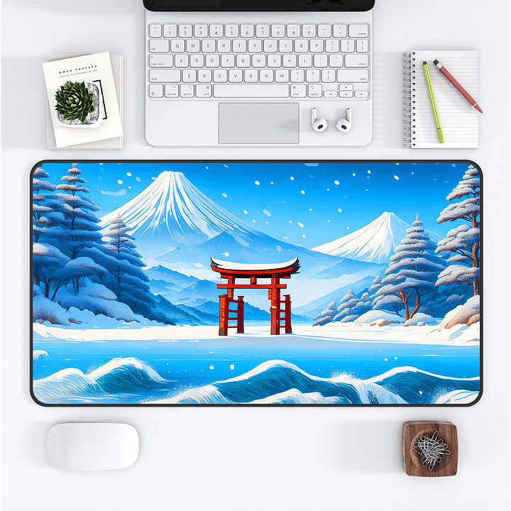 Frosted Gate Medium Desk Mat (12 x 22) product image (1)