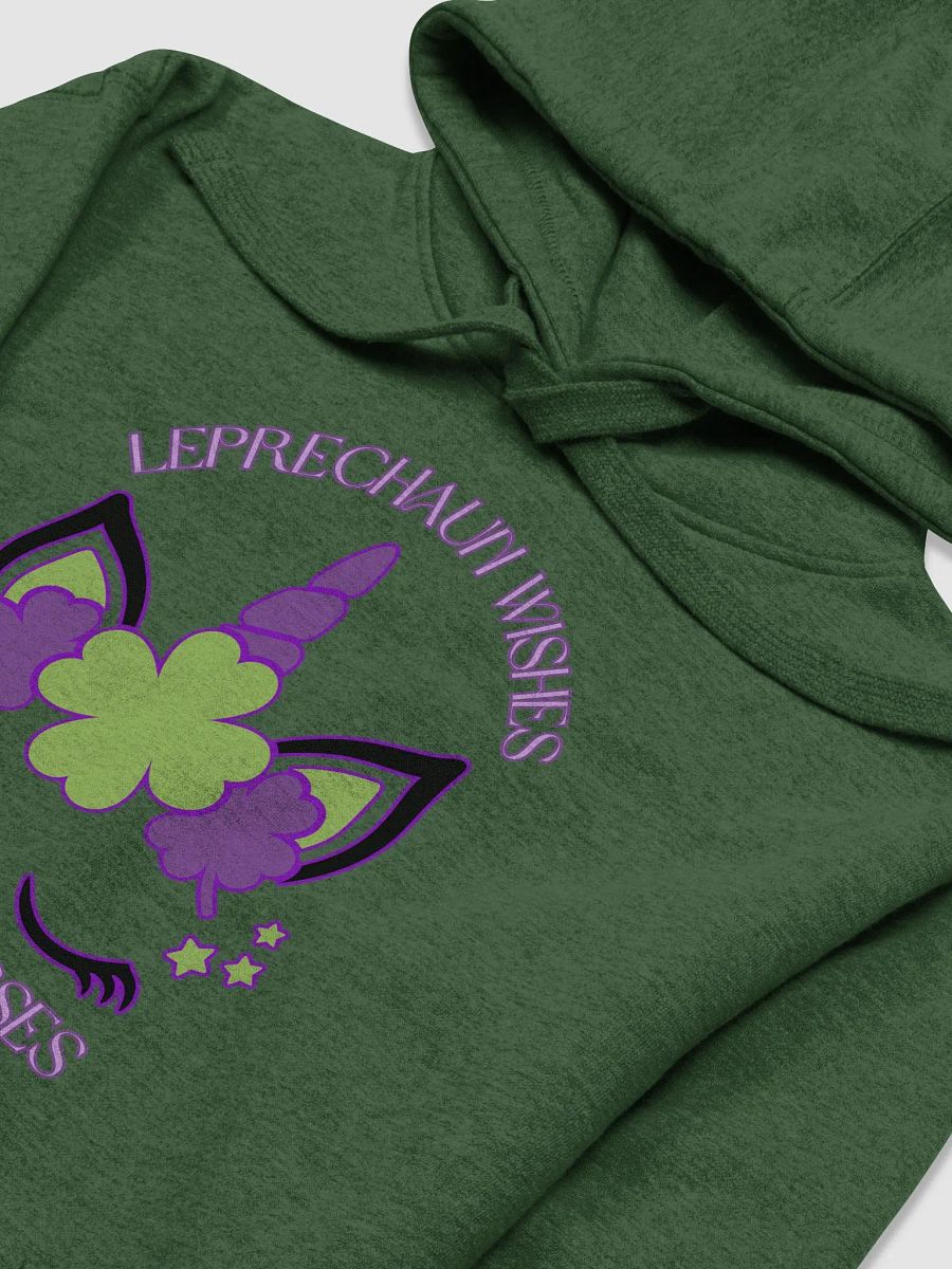 Leprechaun Wishes & Unicorn Kisses Hoodie product image (26)