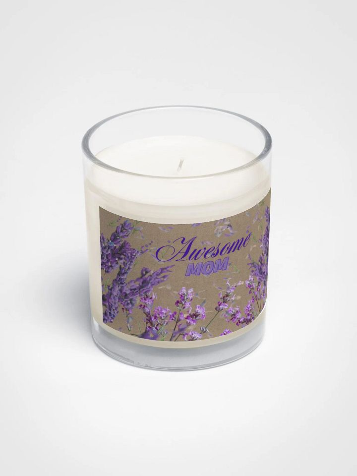 Awesome MOM Soy Wax Candle mothersday gift for wife mom daughter friend product image (2)
