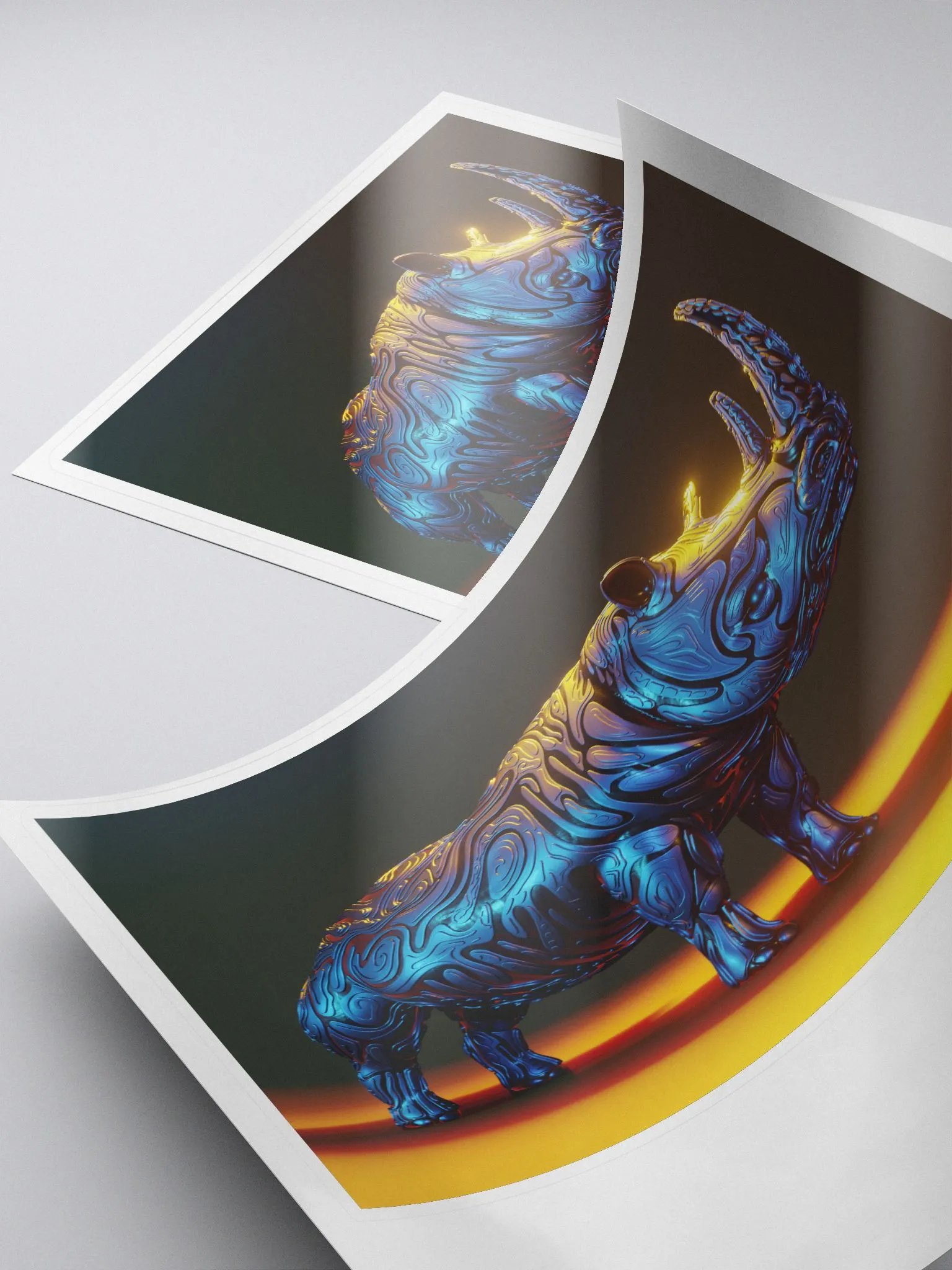 Rhino Morphogenesis AR Sticker product image (4)