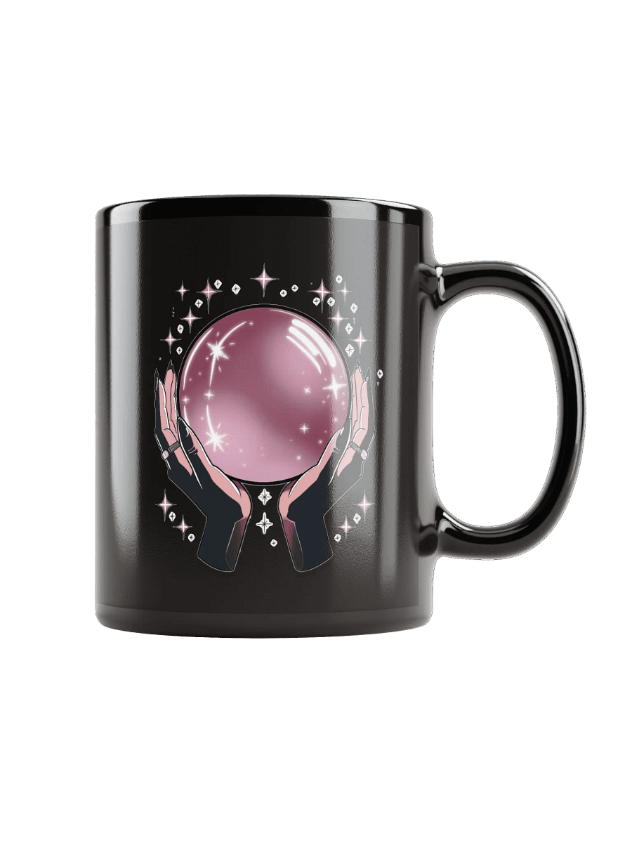 Crystal Visions Black Ceramic Mug - CLASSIC product image (1)