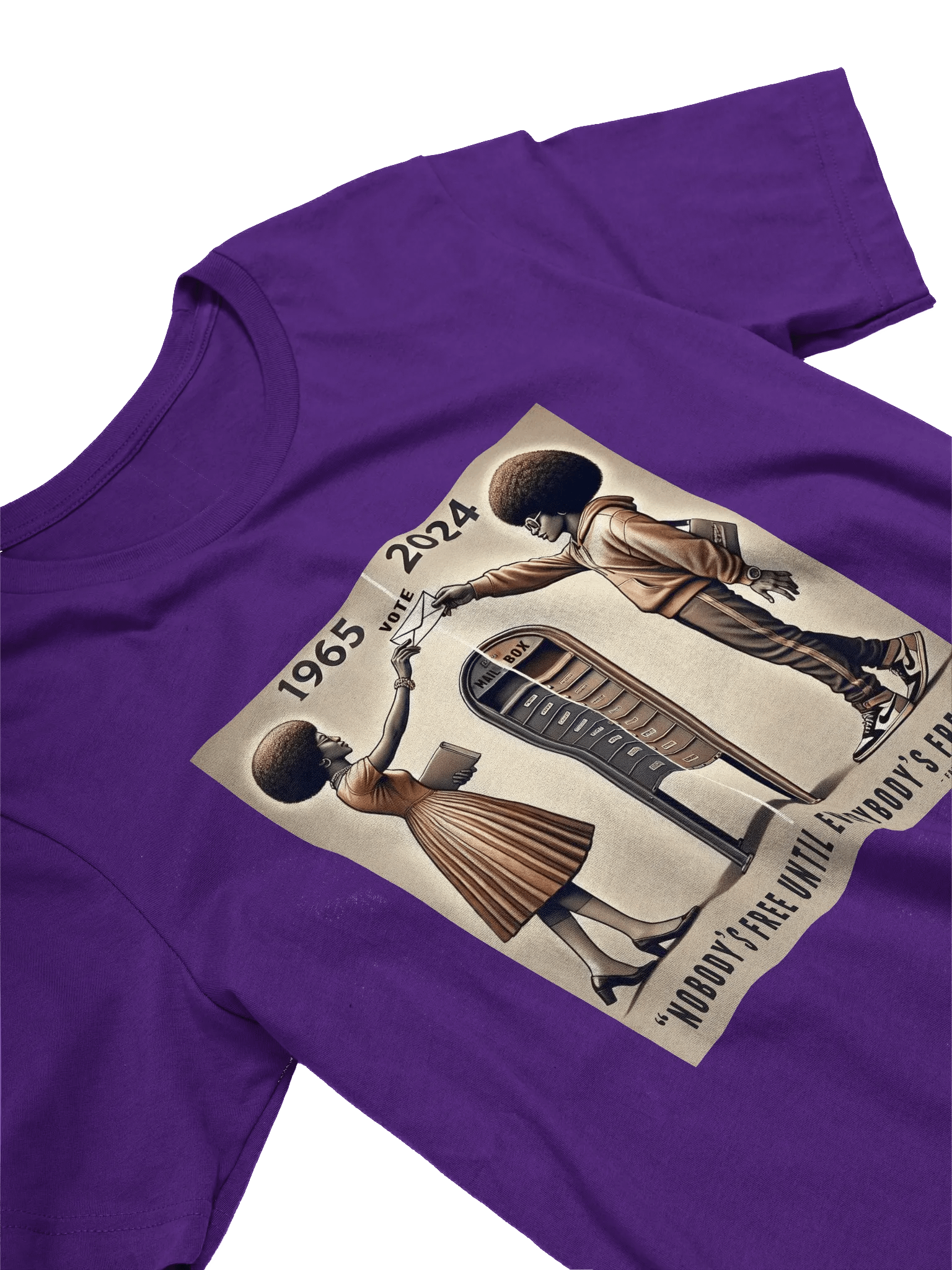 "Nobody’s Free" Women’s T-Shirt – Wear the Legacy, Inspire the Future product image (38)