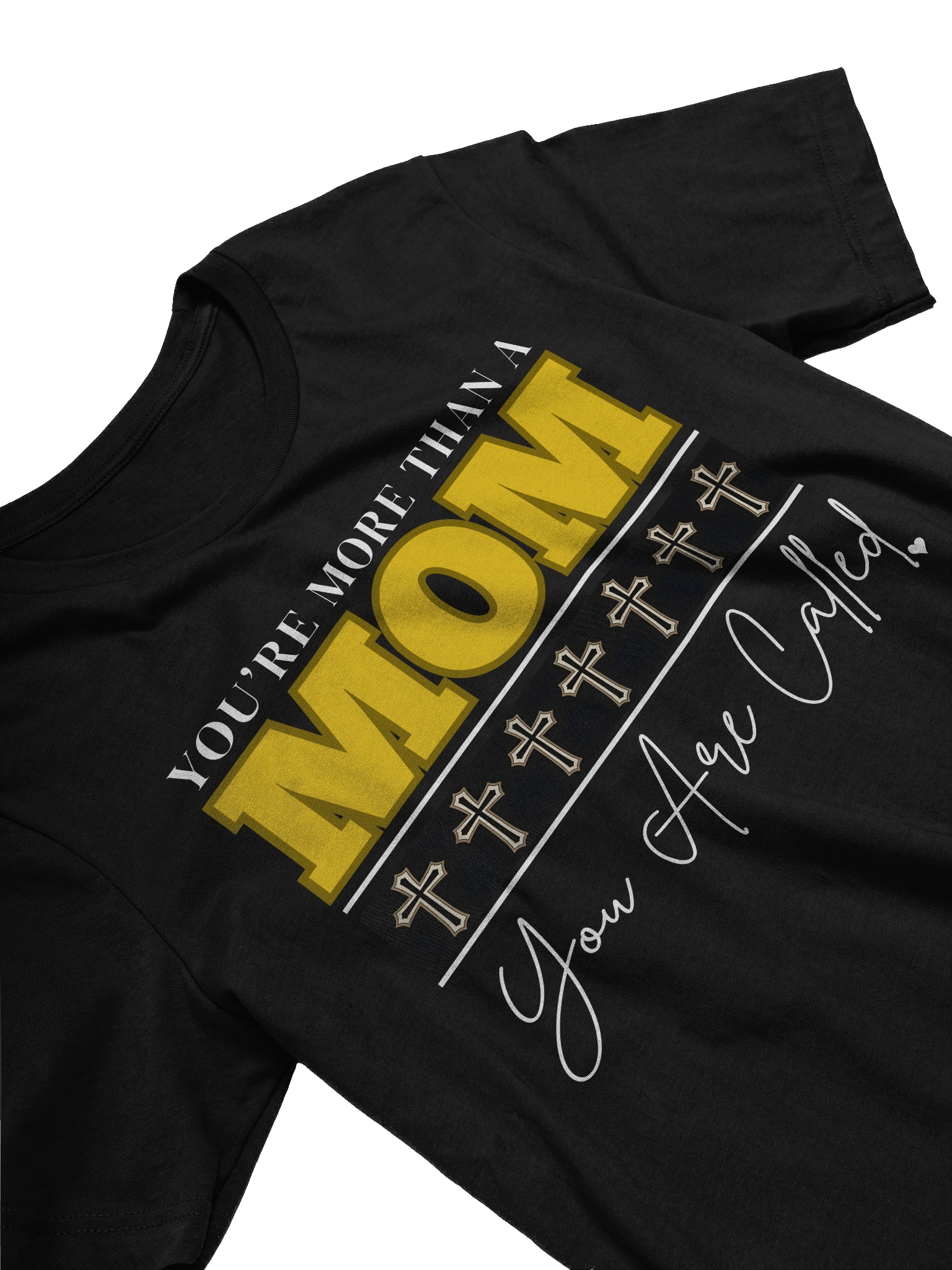 You’re More Than a Mom – You’re Called | Christian Mom Bella T-shirt | Faith-Based Gift for Moms product image (3)