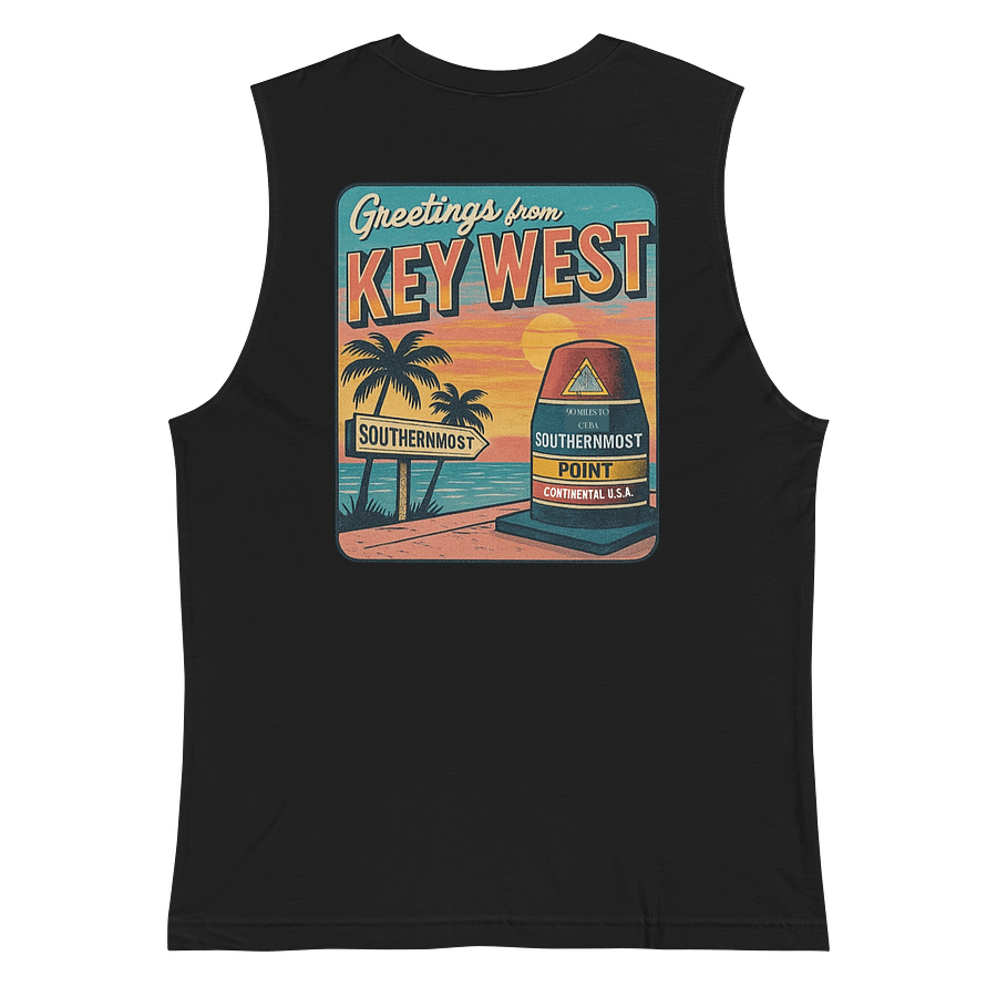 Key West Southernmost Point Men's Tank Top product image (5)