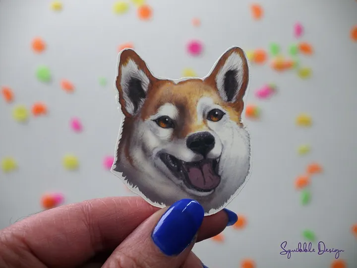 Vinyl Sticker - Shiba Inu product image (1)