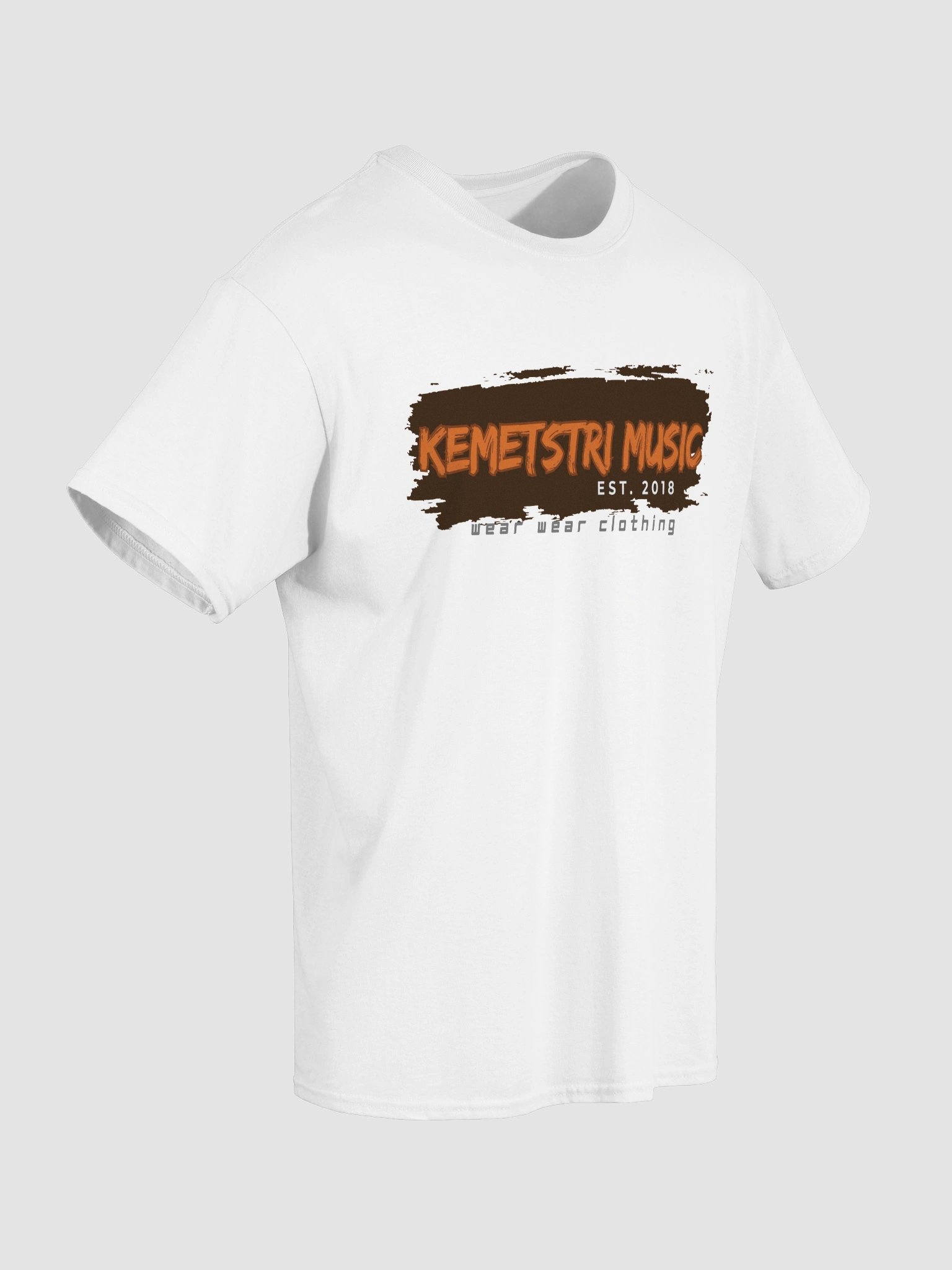 Kemetstri Legacy Tee – Est. 2018 (White Edition) product image (4)