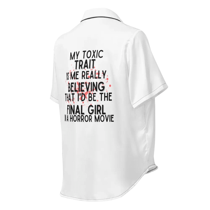 'Final Girl Energy,' Women's Pajama Top product image (2)