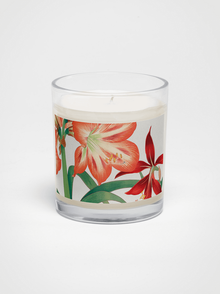 Vintage Amaryllis. Soy Wax Candle. product image (1)