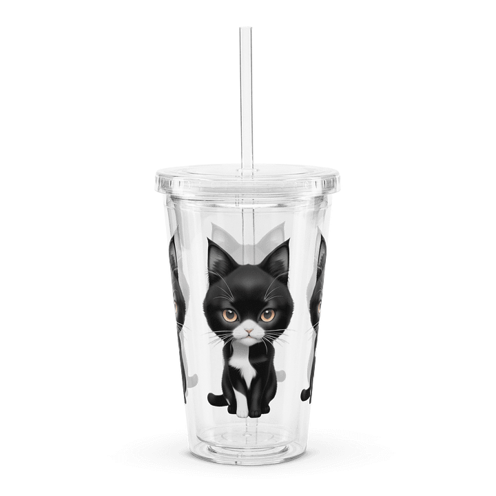 Buddy Clear Plastic Tumbler product image (1)