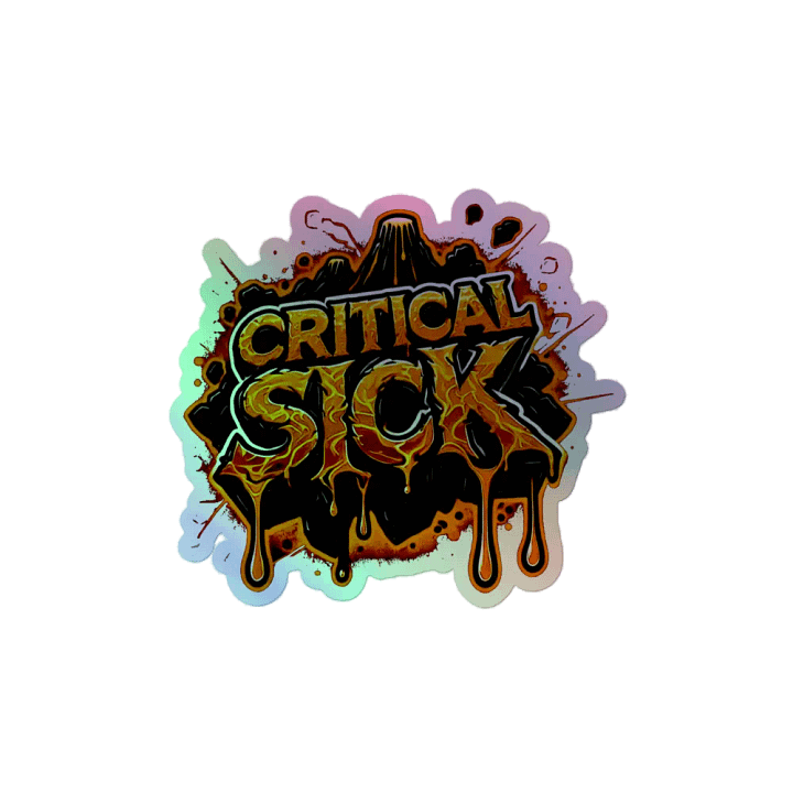 Sick Holographic Sticker product image (2)