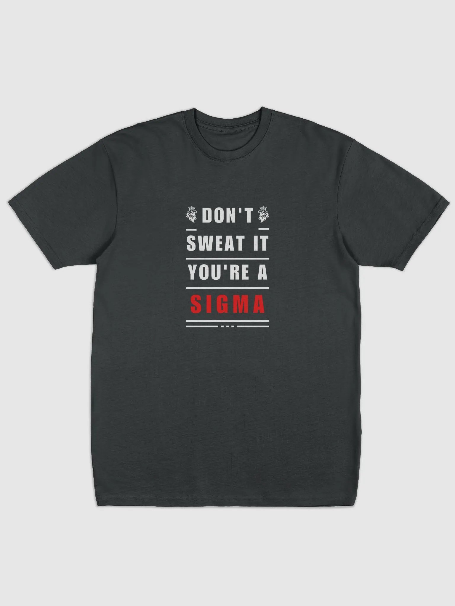 Don't Sweat it, you're a Sigma Oversized T-shirt product image (1)