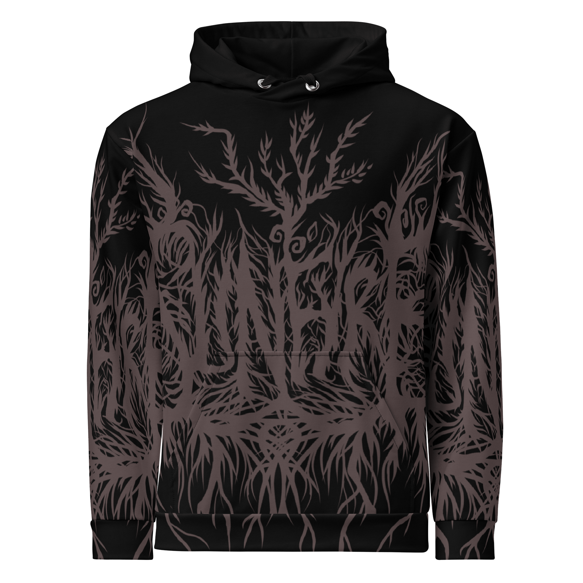 Sunfyre Gray Metal Logo Hoodie product image (1)
