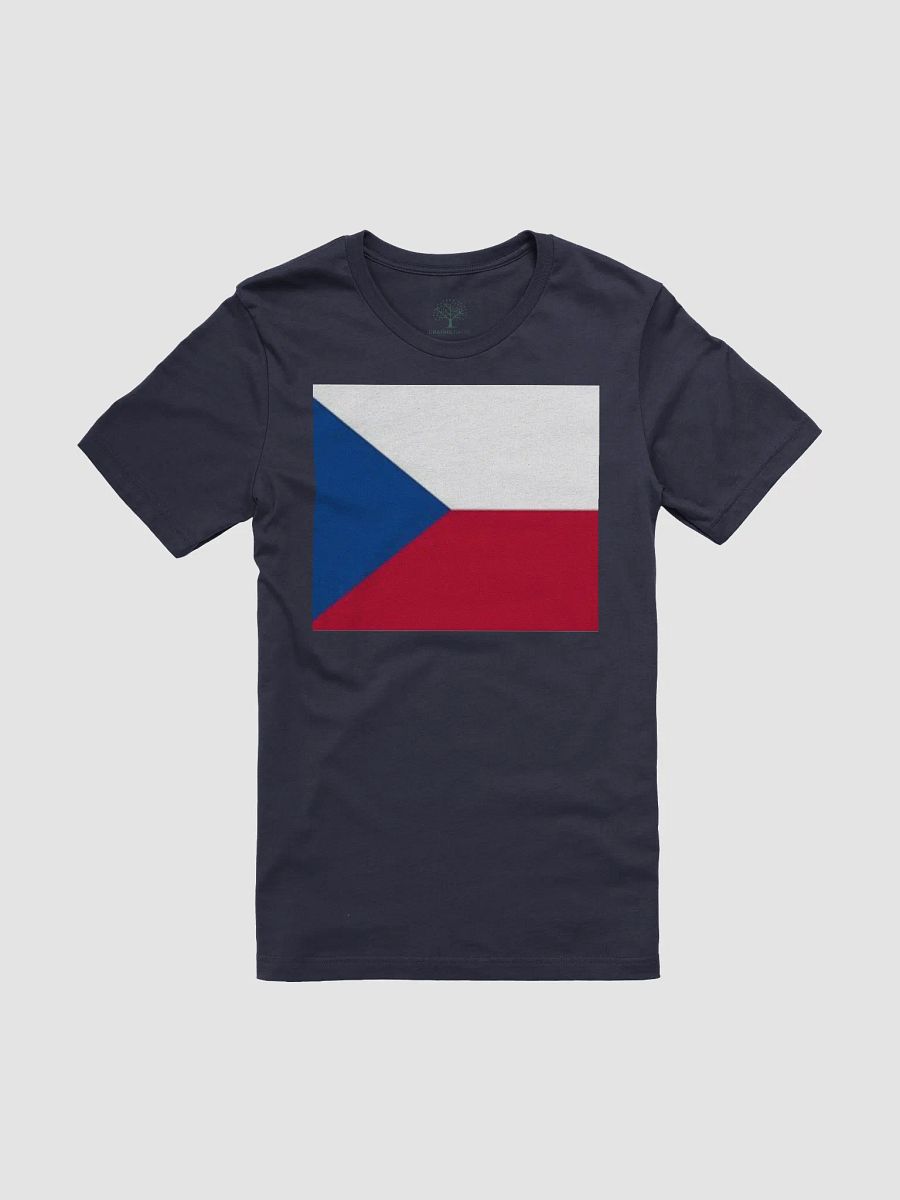 Exclusive Unisex Czech Republic Flag Graphic Tee by Graphic Grove - Supersoft Cotton product image (3)