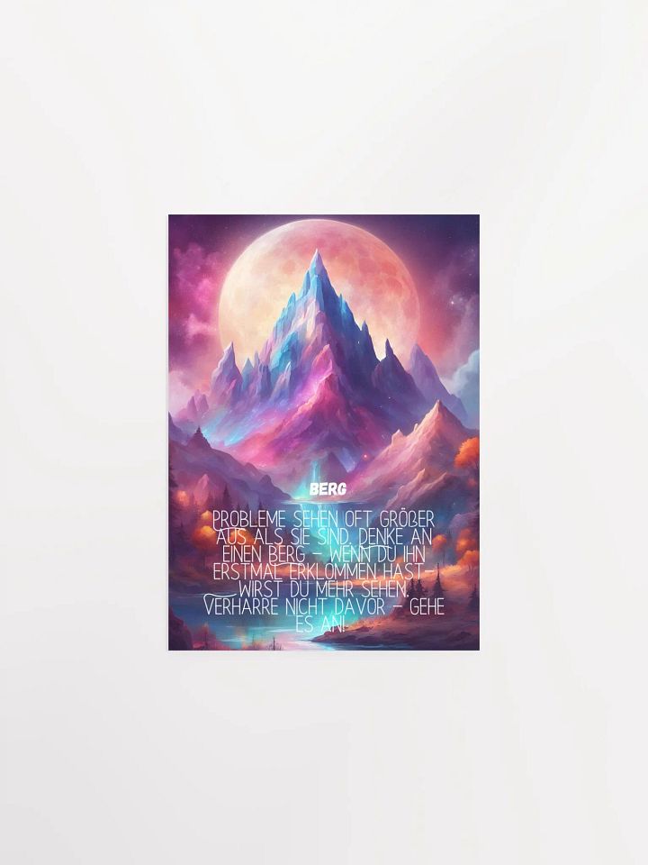 Berg - Du überwindest alle Hindernisse product image (2)