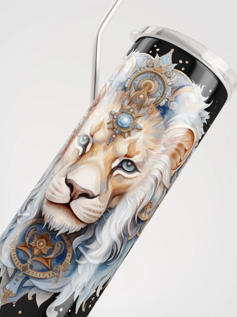 Elevate Your Leo Spirit with this Eco-Friendly Stainless Steel Tumbler | Perfect Zodiac Gift! product image (5)