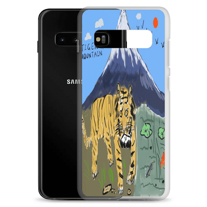 Clear Case for Samsung®: tiger and mountain product image (20)
