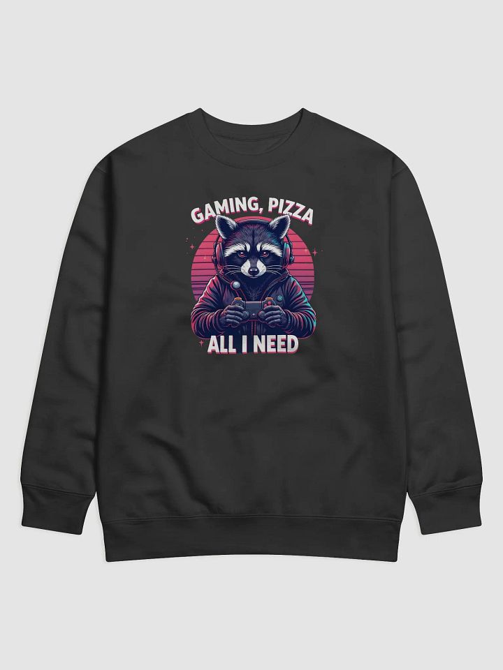 Retro Raccoon Gaming Sweatshirt product image (1)