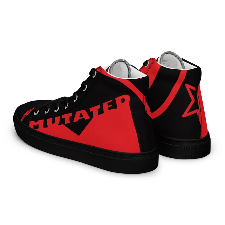 Mutated Pixel Comics High Top Canvas Shoes product image (6)
